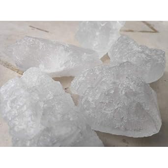 White Alum Crystal Rock