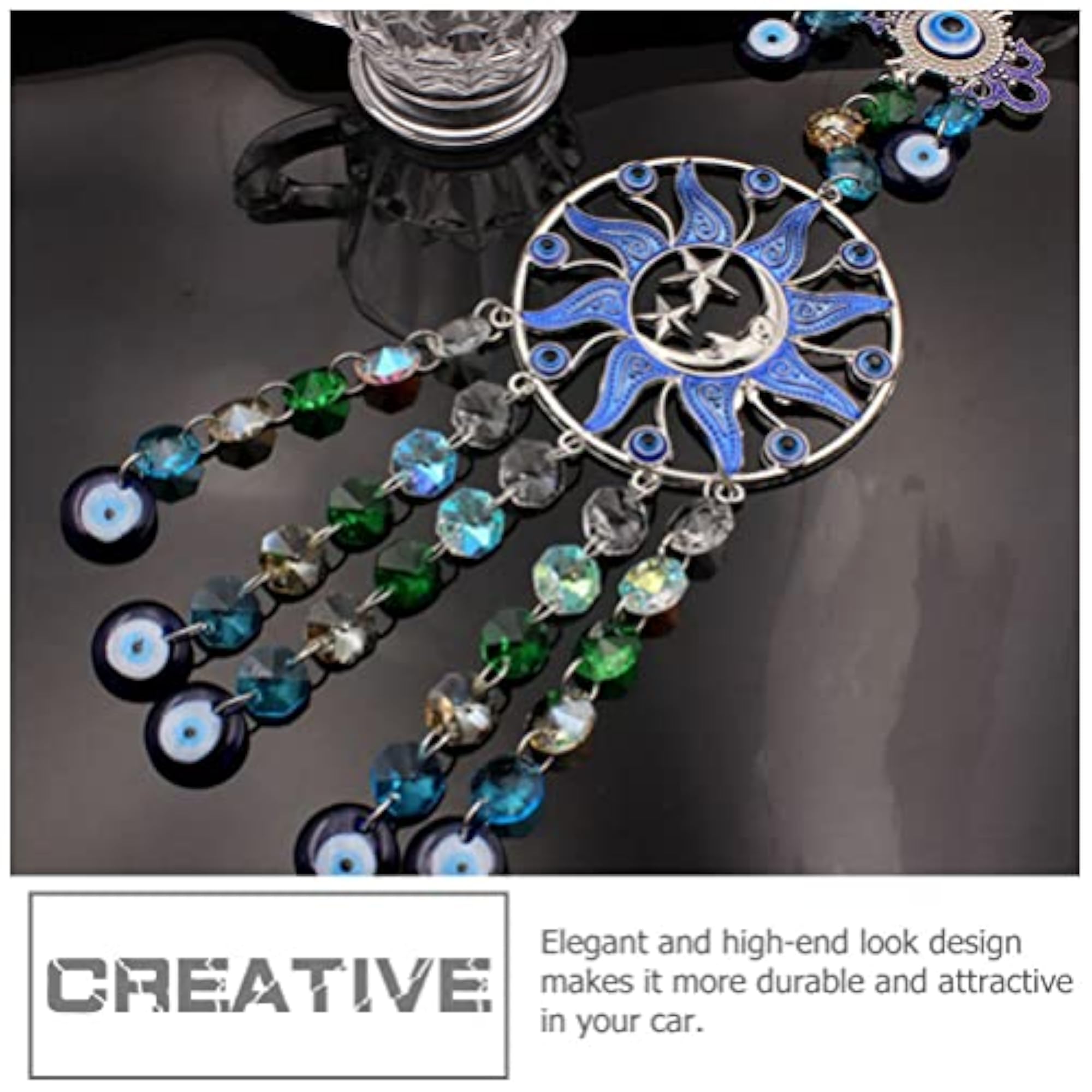 Metal Dream Catcher Turkish Devil Eye Wall Hanging Decor