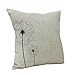 Price comparison product image Nunubee 18 x 18 Linen Cushion Cover Pillowcase Throw Pillow Case Home Decoration Dandelion