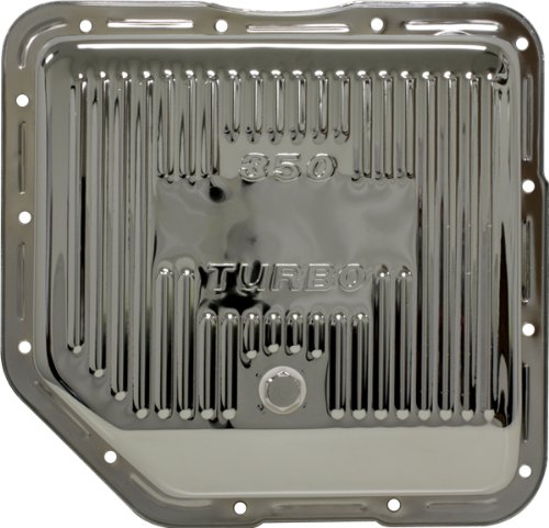 Compatible/Replacement for Chevy/GM Turbo TH-350 Steel Transmission Pan - Chrome by CFR Performance - Used condition - US$29.37