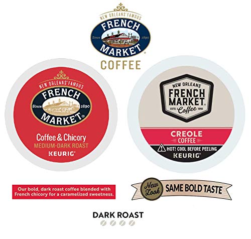 New Orleans Coffee & Chicory Sampler Single Serve Cups Variety Box, 12 Count - Thumbnail 4