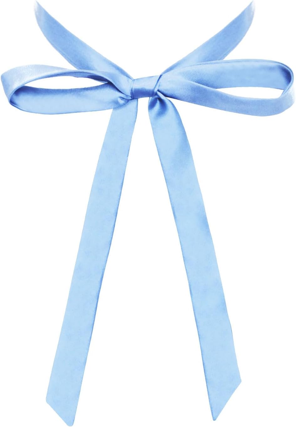 Bow Tie for Women Satin Ribbon Womens Tie Long Self Tie Bow Ties Necktie for School Party Cosplay Uniform