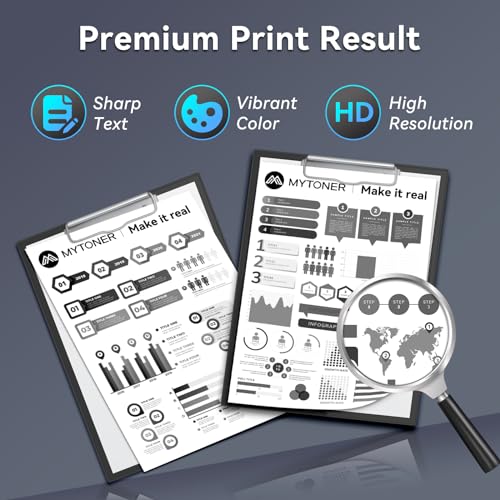 Mytoner TN760 DR730 Toner Cartridge And Dr730 Drum Unit Replacement For Brother Tn760 Tn-760 Dr730 Tn730 Tn-730 For Mfc-L2750Dw Mfc-L2690Dw Mfc-L2710Dw Mfc-L2717Dw Hl-L2350Dw Printer thumb #5