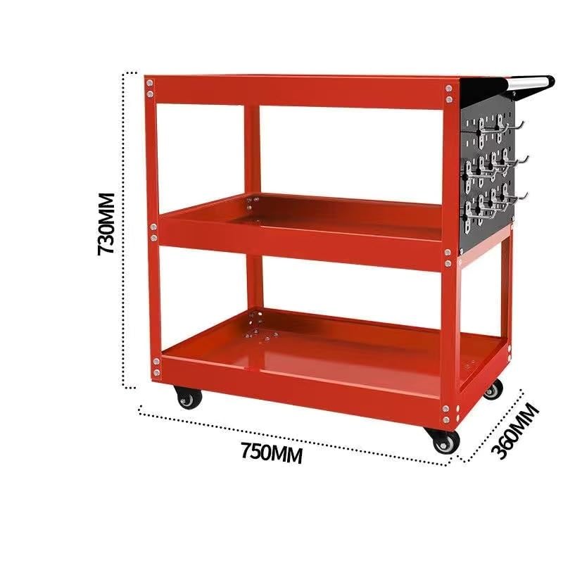 Amazon.co.jp: ツールワゴン工具 ツールカート 工具カート 3段