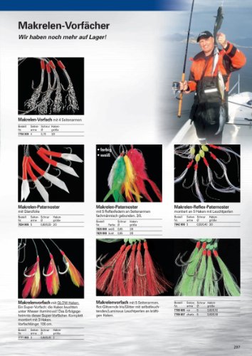 Mackerel Paternoster Colourful Pack of 5, Multi-coloured, Bunt - Image 3