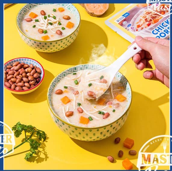 Miniatura 3 de MASTER PASTO Chicken Porridge Value Pack 240g - Made with the freshest Chicken, this porridge has a smooth and rich texture to satisfy your