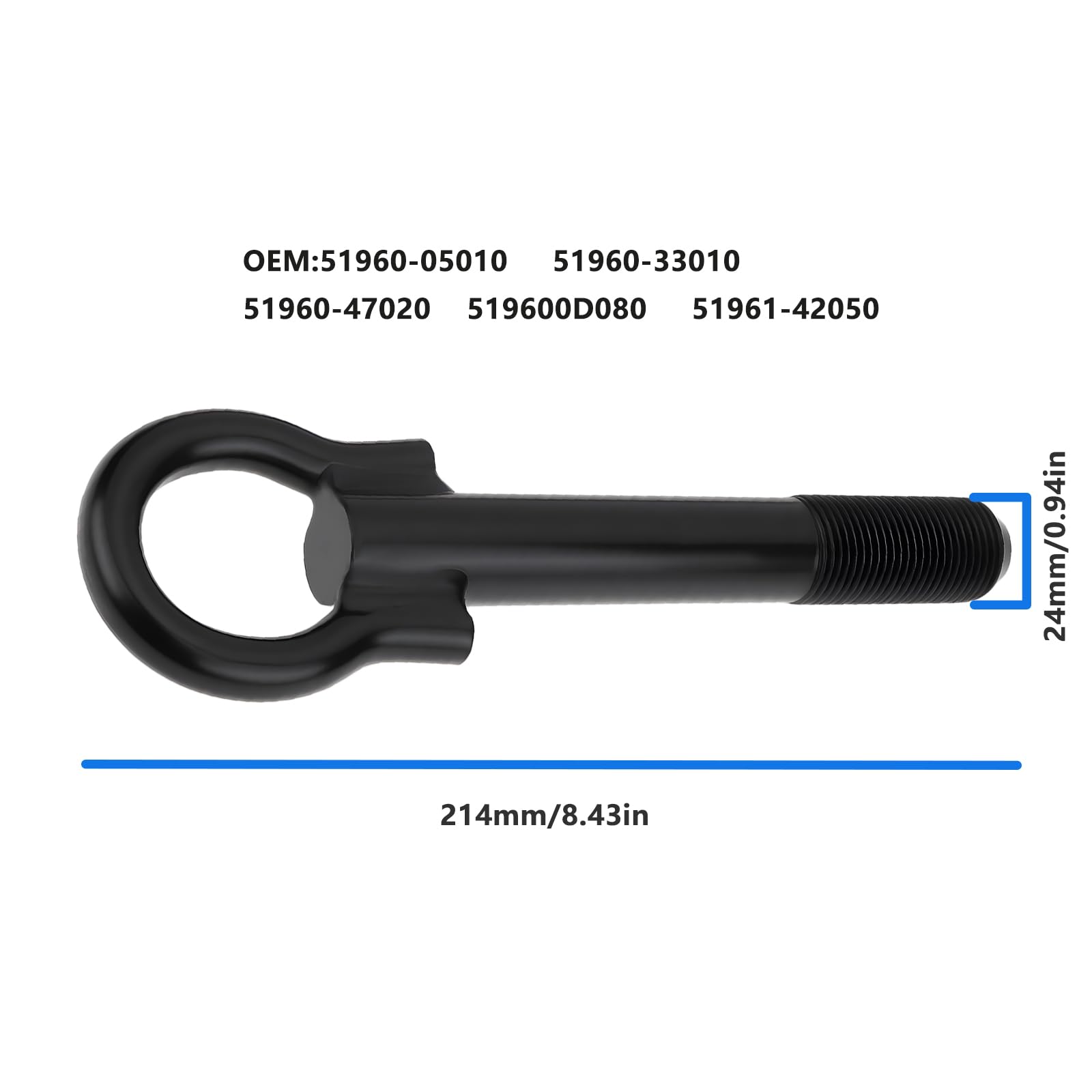 Hak holowniczy kompatybilny z Toyota Auris Avensis Verso Yaris RAV4 kompatybilny z Lexus 51960-05010