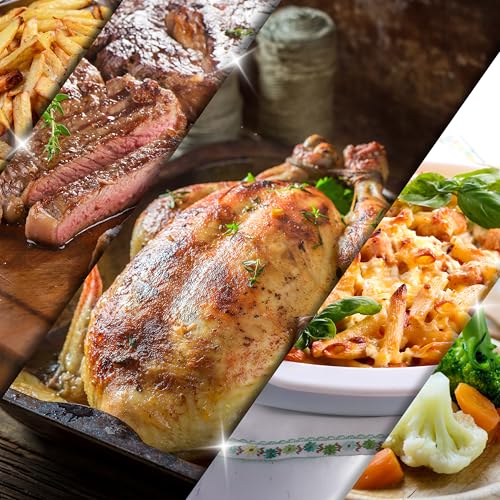 Pack 3 Moules silicone plats Duronic AFL3