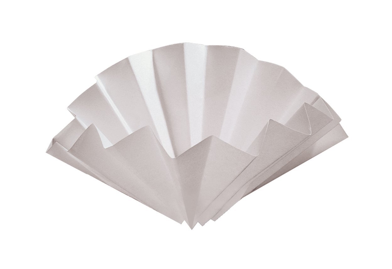Whatman 10314751 Filter Circles, 240mm Dia, Folded Prepleated Grade 1573 1/2, 100/pk (PN:10314751)