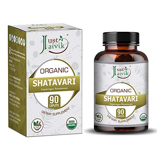 Organic Shatavari Tablets - A Dietary Supplements - 750 mg (Pack 90 Organic Tablets) | Rejuvenation for Vata and Pitta | Women's Health Supplement Organic Shatavari Tablets - A Dietary Supplements - 750 mg (Pack 90 Organic Tablets) | Rejuvenation for Vata and Pitta | Women's Health Supplement