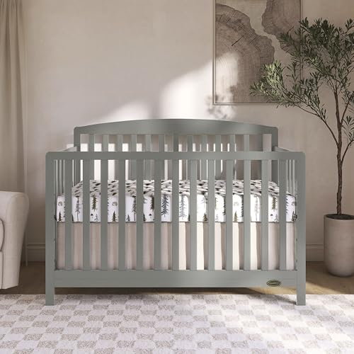 Image of Dream On Me Odelle 5-in-1 Convertible Full Size Baby Crib, GREENGUARD Gold