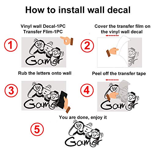 Pegatina Juegos Inspiradora Pegatinas Decorativas De Pared Extraíble De