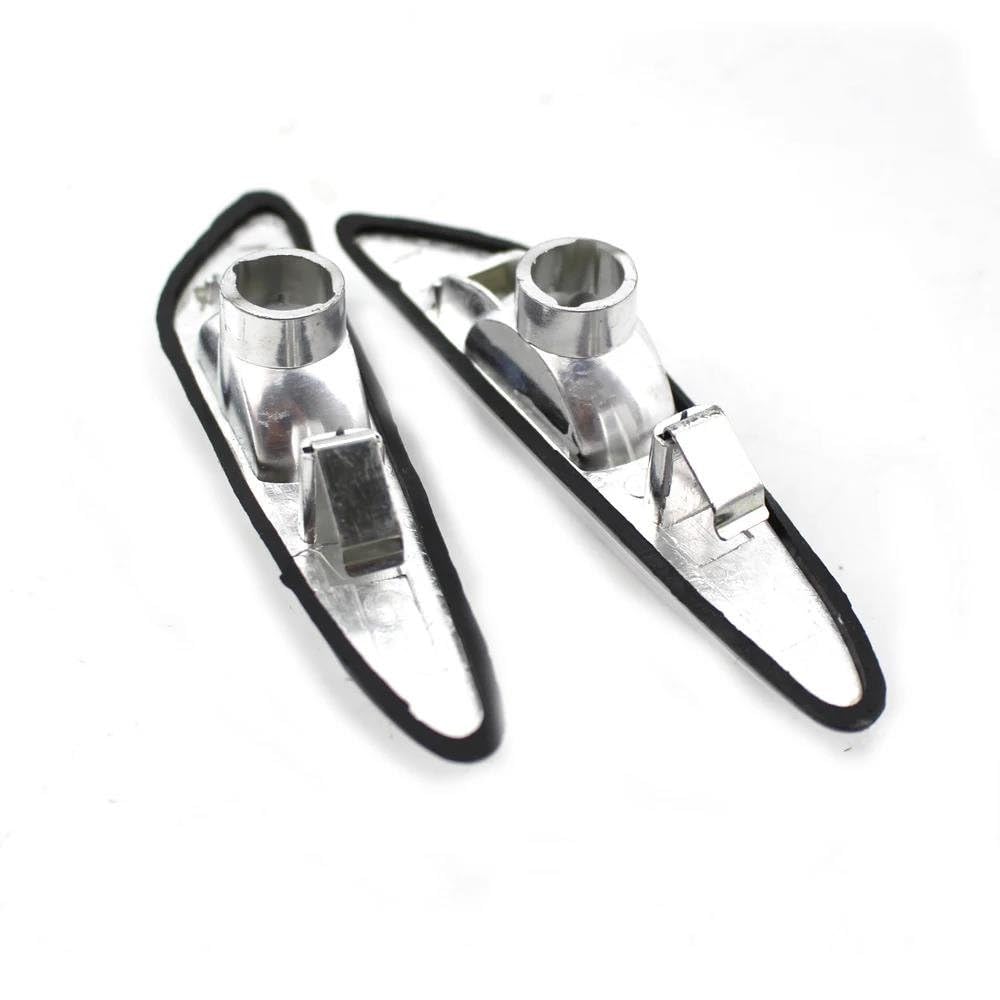 Kierunkowskaz do B&MW E46 325i 330i 4DR 2002 2003 2004 2005 CLEAR SIDE MARKER LIGHT 63137165915 63137165916 2 szt. samochodowe zespoły kierunkowskazów