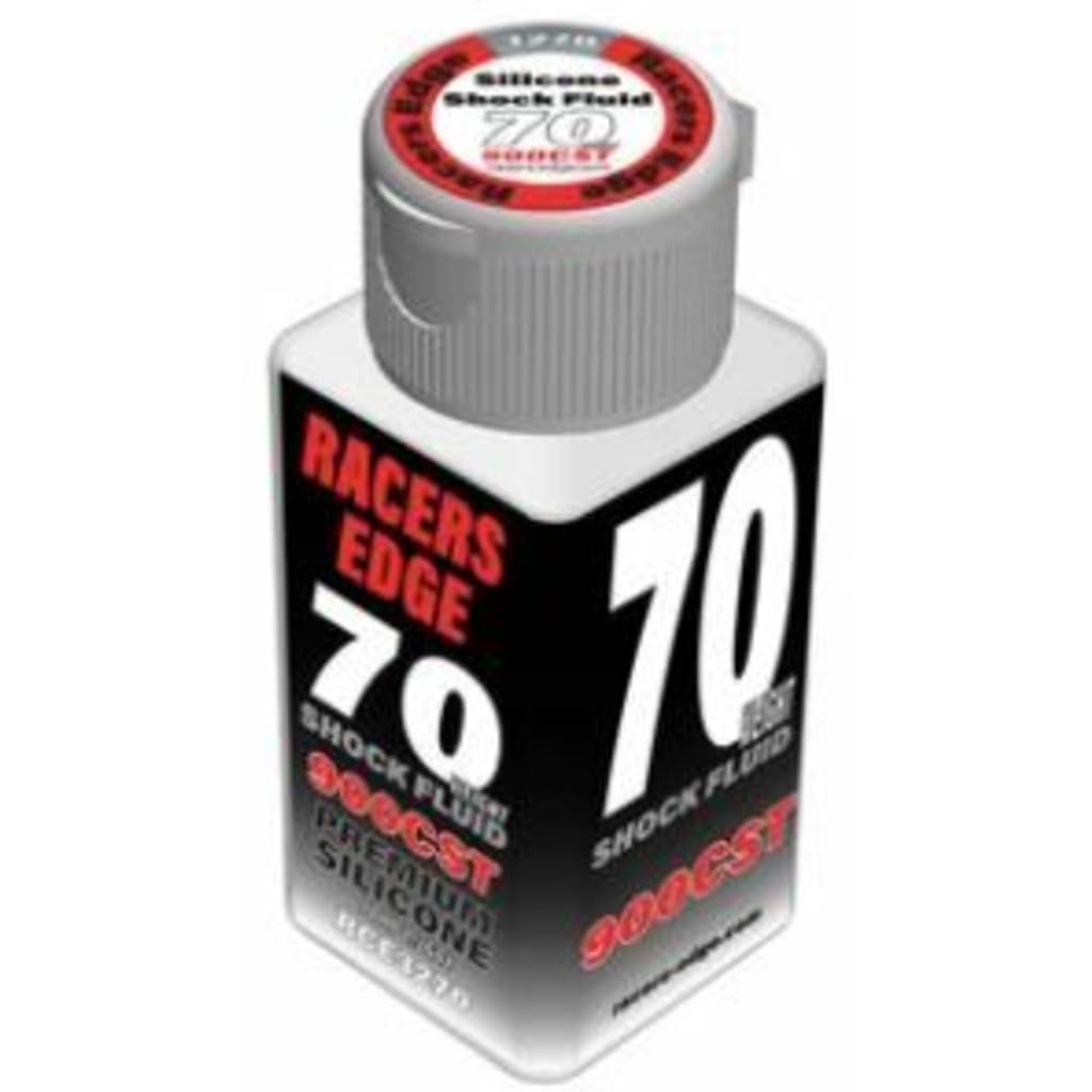 Racers Edge 70 Weight 900cst 70ml 2.36oz Pure Silicone Shock Oil RCE3270