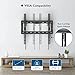 BONTEC TV Wall Mount Bracket for 26-65 inch LCD/LED/OLED Flat/Curved TVs, VESA 400x400mm, Full Motion & Tilting Slim Design up to 55kg, Fits Most TVs, Bubble Level and Cable Ties Included