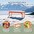 WestinTrends Malibu Outdoor Bench, All Weather Resistant Poly Lumber Backless Patio Garden Bench, Adirondack Curved Bench Seat for Comfort, Orange