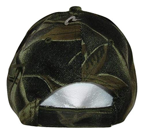 Gorra bordada camuflaje negro Born to Fish miniatura 2