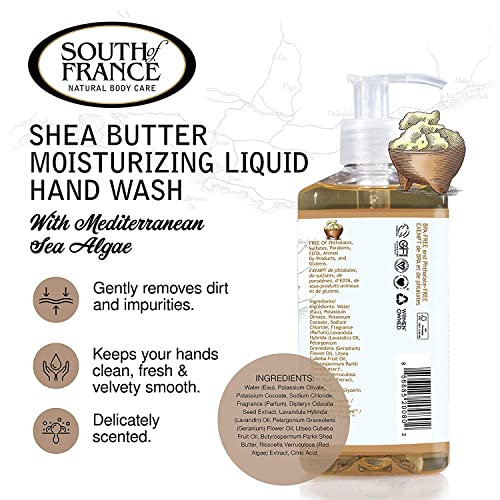 South Of France Liquid Soap, Shea Butter, 8 Fluid Ounce (Pack Of 2) #TOP1