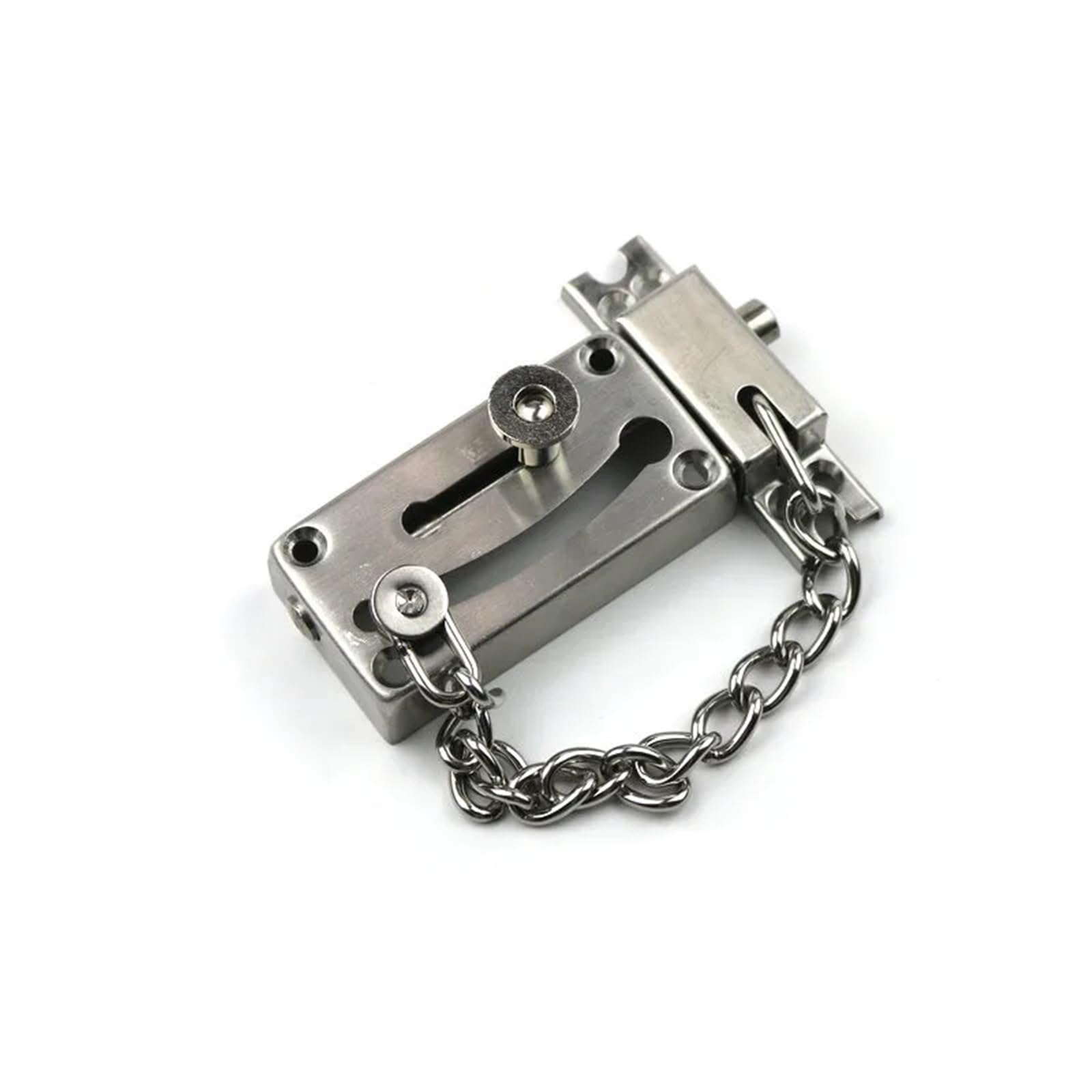 Boulon/loquet/serrure de chaîne porte en acier inoxydable, boucle sécurité 18 cm, for la famille Pour Porte