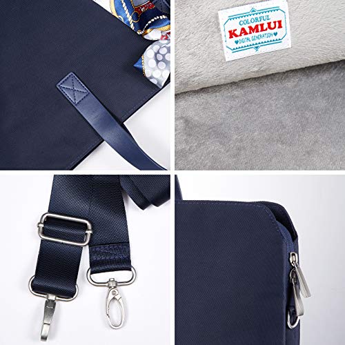 Bolso para laptop 13.3 pulgadas impermeable azul miniatura 6