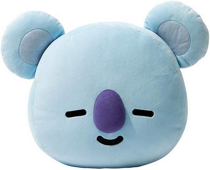 Cute Cartoon Throw Pillow Soft Plush Doll Toys Bulletproof Stuff Pillow Cushion (Koala, S)