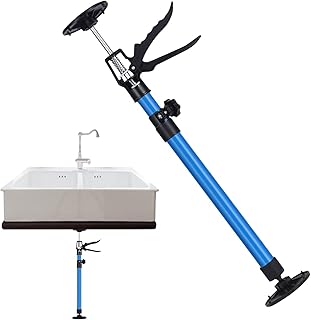 Macaco de suporte de gabinete - Haste de suporte telescópica de aço para trabalho manual que economiza mão de obra | Ferramenta de terceira mão, macaco de elevação que economiza trabalho para Riastvy