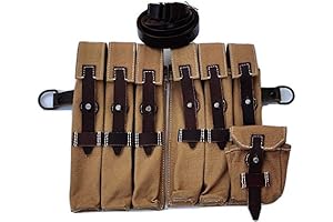German WWII MP40 Wehrmacht Magazine Pouch with Free MP40 Sling