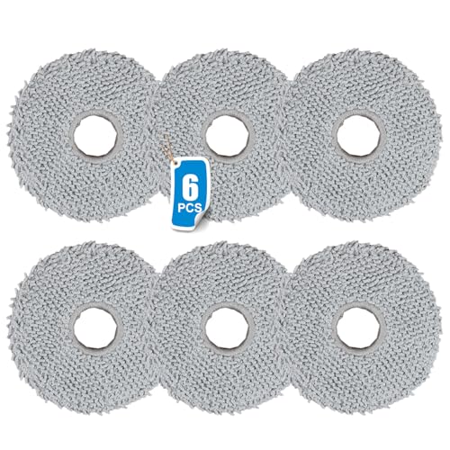 Lot de 6 chiffons de nettoyage pour robot aspirateur iRobo t Roomb a Plus 405 Combo +, Plus 505...