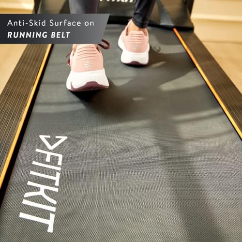 Image of Fitkit by cult.sport FT450M (6HP Peak) Motorised Treadmill (Max Speed: 18km /h, Max Weight: 140Kg) with 1 Year Warranty