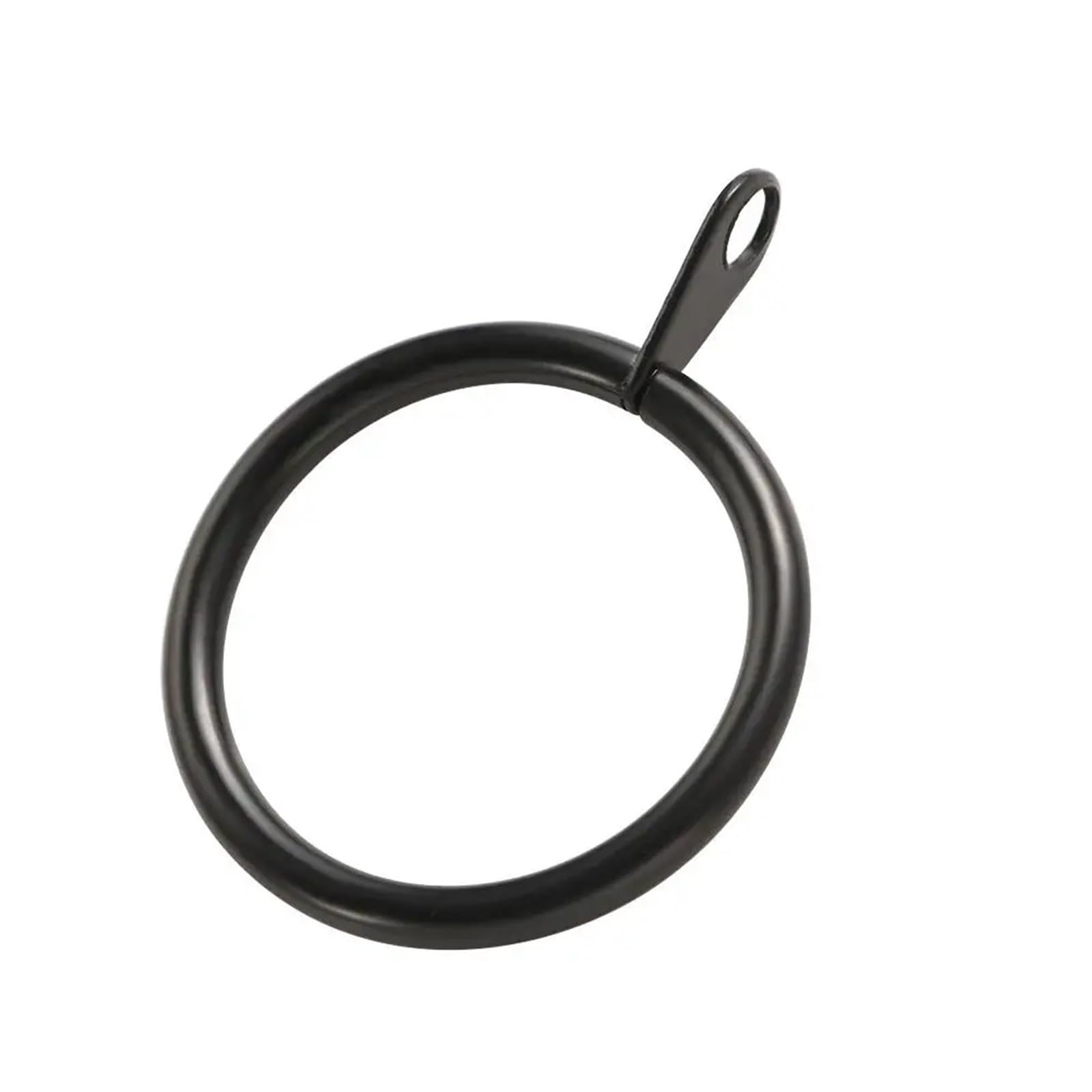 Anneaux de rideaux, Anneaux de rideaux avec œillets, 120 pièces, crochets circulaires romains en métal robuste for tringles à(Copper-120pcs)