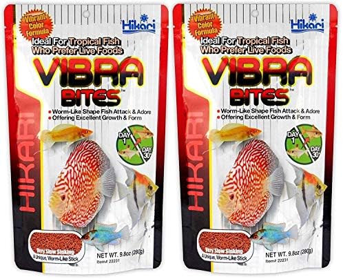 Hikari Vibra Bites (9.8oz), Red, 2-Count