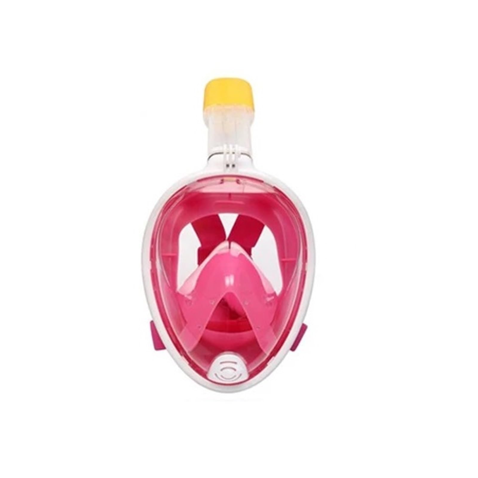 Masque Masques de plongée Masque de Natation intégral pour Enfants et Adultes, Masque respiratoire de plongée sous-Marine, Anti-buée, Respiration sûre(Pink LXL)
