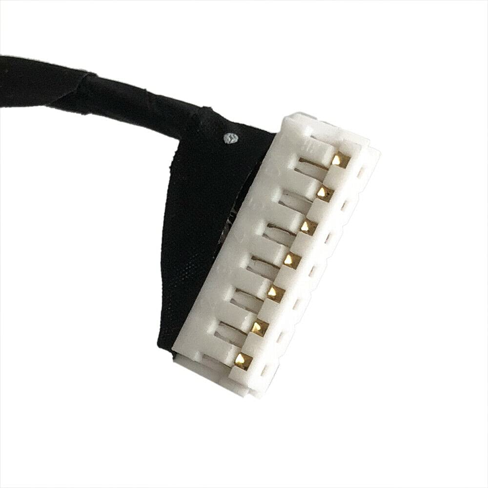 ZAHARA Câble de Prise d'alimentation CC pour Lenovo Y72015IKB DY510 DC30100RJ00