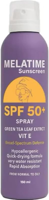 Melatime Sunscreen Spray (SPF 50+) 150 ml