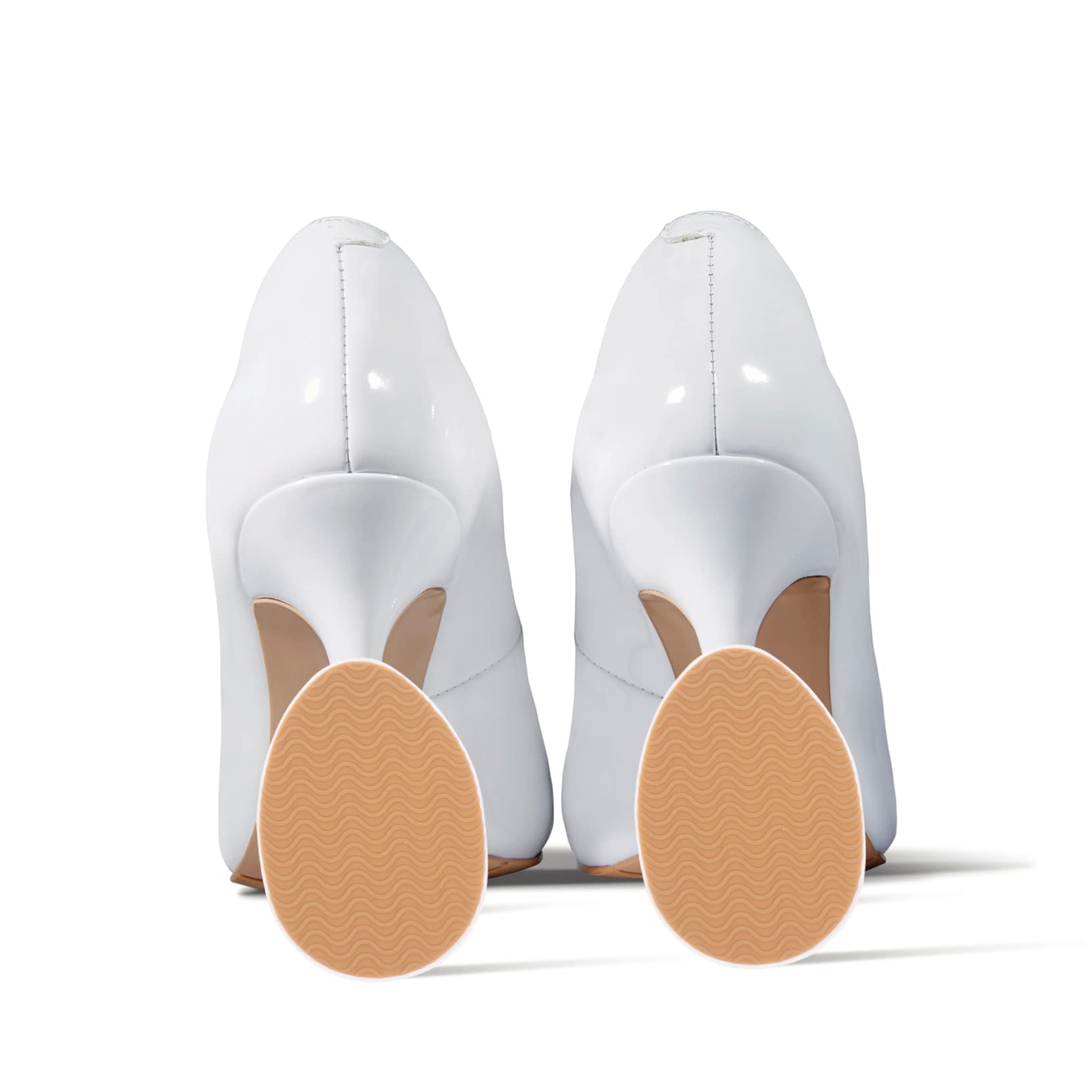 8pares Protector De Antideslizante Para Zapatos De Tacón Almohadillas De Autoadhesivas Reductor De Ruido y Desgaste De Tapones De Zapato Punta