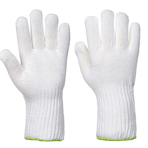 Portwest A590 Heat Resistant 250˚C Glove White, Large