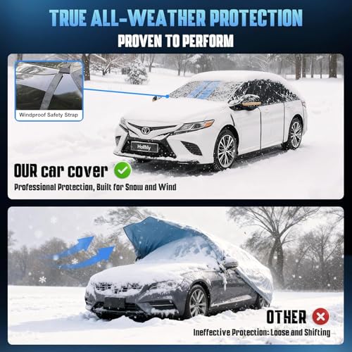 Couverture de pare-brise pour glace et neige de SUV bâche étanche contre le gel des vitres
