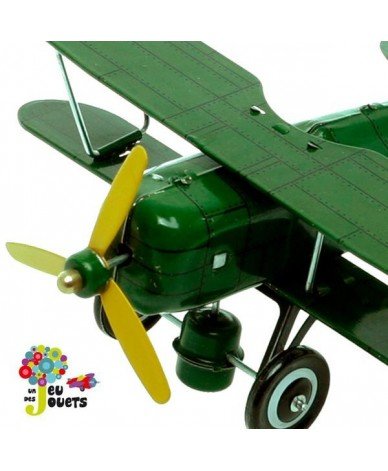 Paya - Avion Mecanique A Helice En Metal Blanc - Annee 1960/70 - Jouet Paya - Avion Mecanique A Helice En Metal Blanc - Annee 1960/70 - Jouet