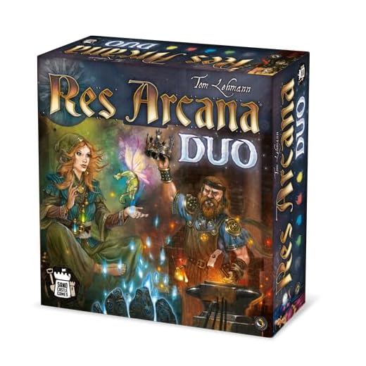 Asmodee Res Arcana Duo, Gioco da Tavolo per 2 Giocatori, 14+ Anni, Edizione in Italiano