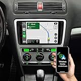 ✪Wireless Carplay and Android Auto ist die intelligentere und sicherere Möglichkeit, Ihr Smartphone im Auto zu verwenden, damit Sie sich auf die Straße konzentrieren können. Wenn Sie Ihr Smartphone mit CarPlay/Android Auto verbinden, können Sie Abbiegehinweise abrufen, Anrufe tätigen, Nachrichten senden und empfangen, Musik hören und vieles mehr.