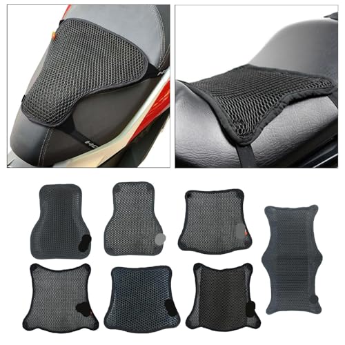 Protector de asiento ergonómico para motocicleta de verano 5