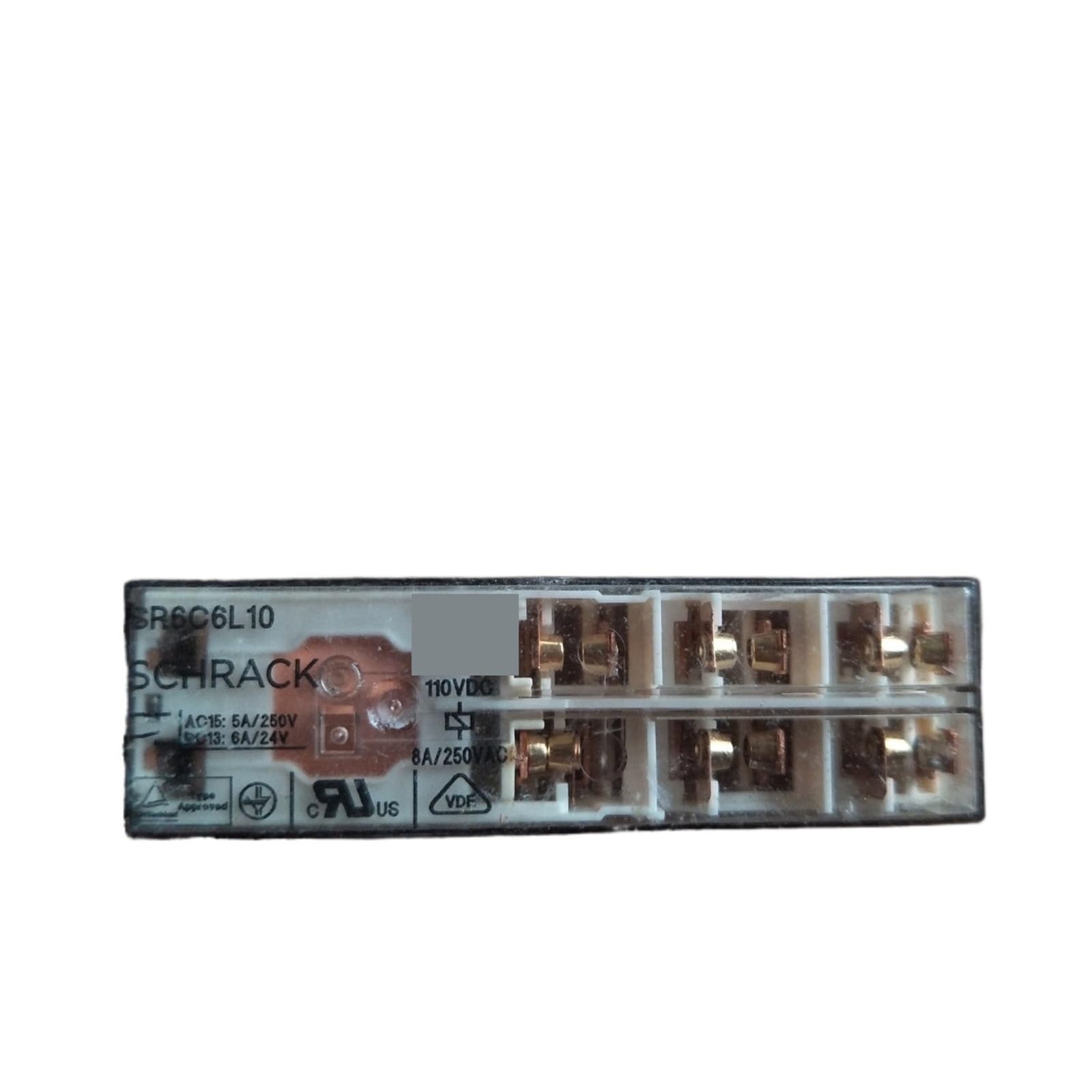 AARTERZZA SR6C6L10 110VDC Relay