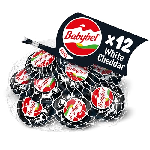 Babybel Cheese Mini, White Cheddar, 7 Ounce