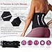 TrainingGirl Women Waist Trainer Cincher Corset Tummy Control Workout Sweat Band Slimmer Belly Belt Weight Loss Sports Girdle