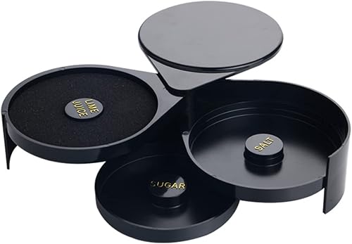 Miniatura 7 de Rimmer de vidrio para sal, barra de 3 niveles con 1 clip para cubitos de hielo, juego de rimmer de sal para bandeja Margarita y herramienta de