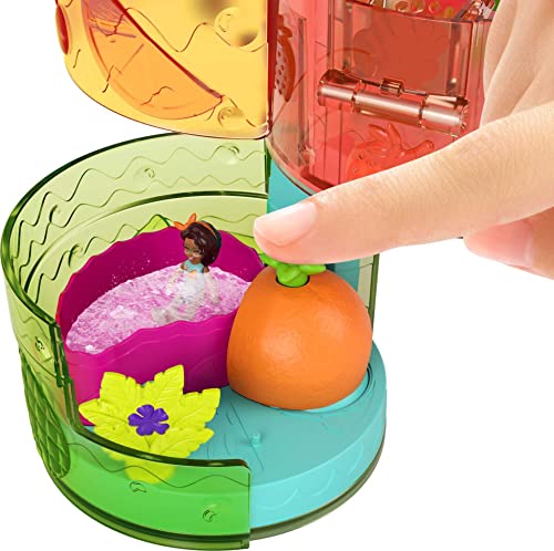 Polly Pocket Coffret Multifacettes Smoothie​ Mini Figurines Polly et Shani 25 Accessoires Surprise Emballage fermé Jouet pour Enfant HFP99 - vue 3