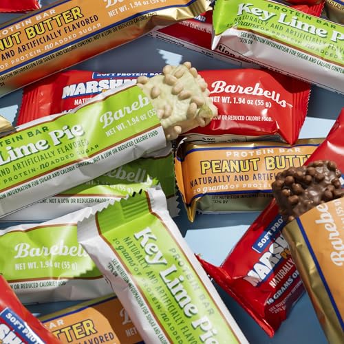 Image of Barebells New On The Block Bundle (3 Mix Pack) - 36 Total Bars, High Protein Snacks, with 16g and 20g Protein & No Added Sugar - On-the-Go Breakfast or Post-Workout Treat