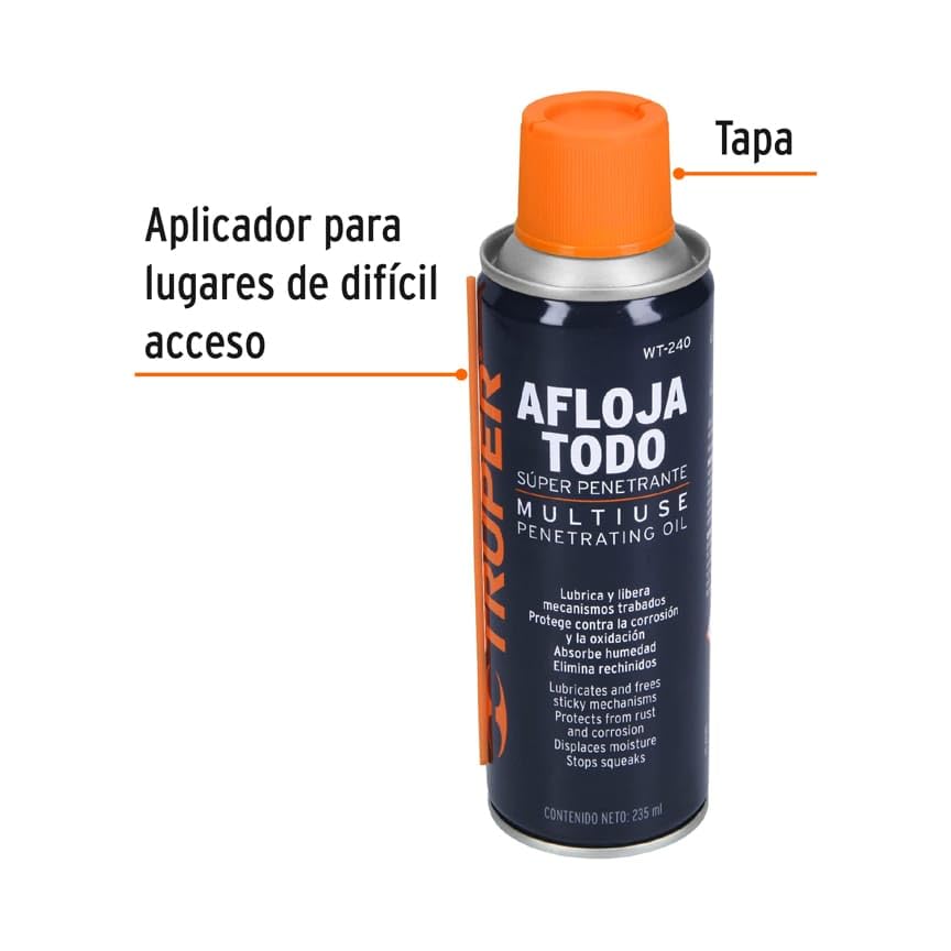 Miniatura 2 de Aerosol para incautación de aceite 7.9 fl oz