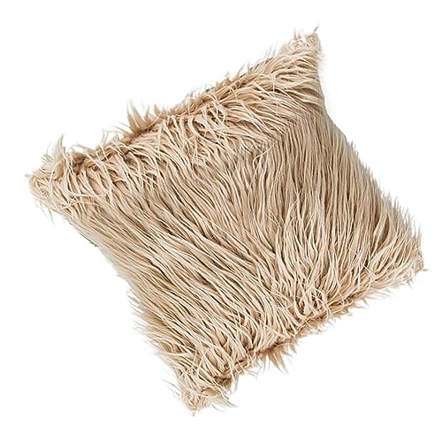 Housses de coussin de qualité supérieure en imitation laine 45x45 - 4