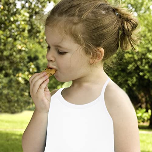 Phedrew Girls Dance Tank Tops Cotton Cami Tank Scoop Neck Undershirts 6-Pack White #TOP3